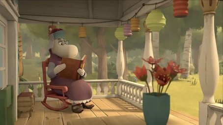 Moominpappa and Aunt Jane (2024) - Episode 11 poster and promotional image