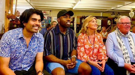 Darren Harriott v Anthea Turner (2024) - Episode 1 poster and promotional image