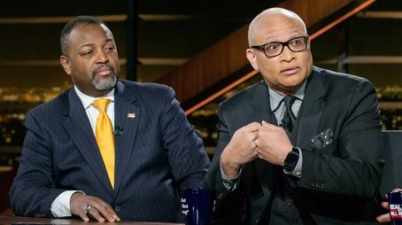 Milo Yiannopoulos; Rep. Jack Kingston, Jeremy Scahill and Larry Wilmore; Leah Remini (2017) - Episode 5 poster and promotional image