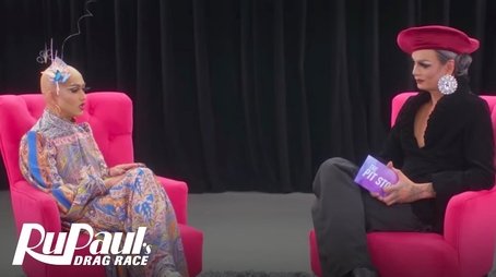 The Pit Stop: s9 E11 | Raja & Ongina | RuPaul's Drag Race (2017) - Episode 11 poster and promotional image