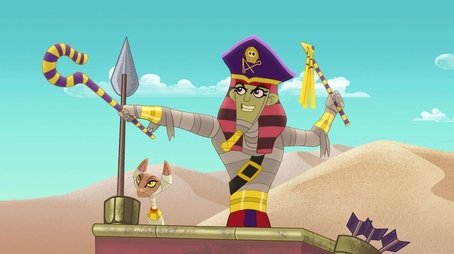 Rise of the Pirate Pharaoh / The Golden Hook (2013) - Episode 111 poster and promotional image