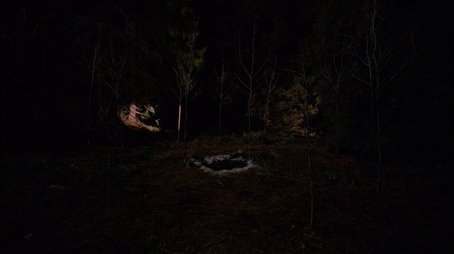 Der Weg zur schwarzen Hütte