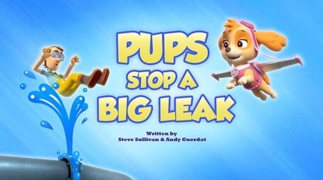 Pups Stop a Big Leak (2022) - Episode 21 poster and promotional image