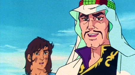 Tatsuo Aku Approaches Hassan (1981) - Episode 16 poster and promotional image