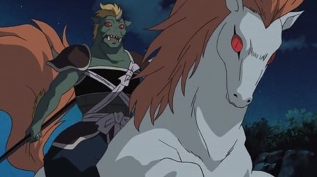 Untamed Entei and Horrible Hakudoshi