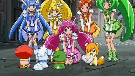 The Start of End! PreCure VS Three Subordinates!! (2013) - Episode 45 poster and promotional image