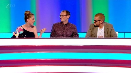 Heston Blumenthal, Hannah Cockroft, Josh Widdicombe, Katherine Ryan (2012) - Episode 1 poster and promotional image