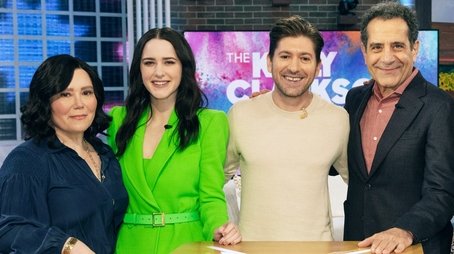 Rachel Brosnahan and The Marvelous Mrs. Maisel Cast (2023) - Episode 149 poster and promotional image