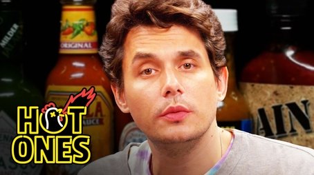 John Mayer Has a Sing-Off While Eating Spicy Wings (2018) - Episode 16 poster and promotional image