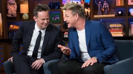 Gordon Ramsay & Matthew Perry (2017) - Episode 91 poster and promotional image