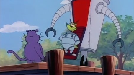 Eek vs. the Flying Saucers (1992) - Episode 4 poster and promotional image