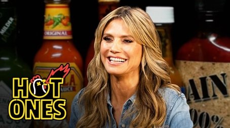 Heidi Klum Strikes a Pose While Eating Spicy Wings (2024) - Episode 5 poster and promotional image