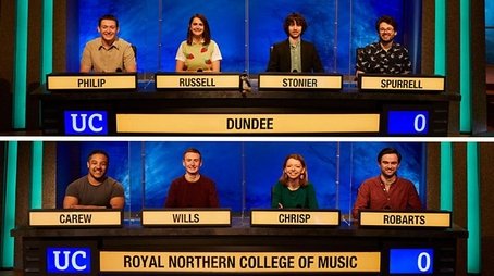 Dundee v Royal Northern College of Music (2021) - Episode 12 poster and promotional image