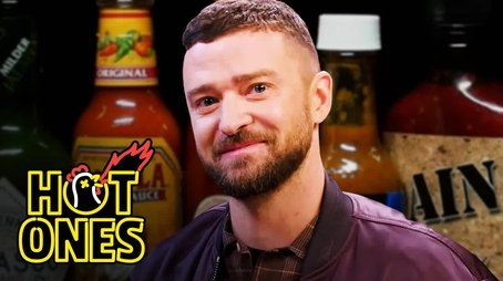 Justin Timberlake Cries a River While Eating Spicy Wings (2020) - Episode 9 poster and promotional image