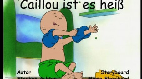 Caillou Tidies His Toys (1998) - Episode 5 poster and promotional image