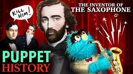 The Unkillable Weirdo Who Invented The Saxophone (2023) - Episode 1 poster and promotional image