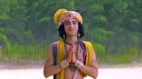 Krishna Raises the City of Dwarka (2020) - Episode 404 poster and promotional image