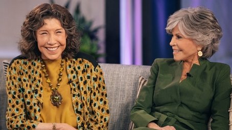 Lily Tomlin, Jane Fonda, Sasheer Zamata (2022) - Episode 144 poster and promotional image