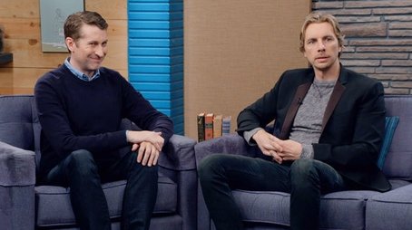 Dax Shepard Wears a Heather Grey Shirt and Black Blazer (2015) - Episode 9 poster and promotional image