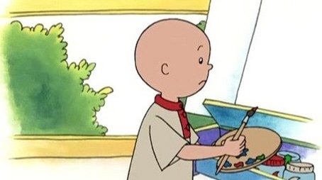 Caillou's Colours (1998) - Episode 32 poster and promotional image
