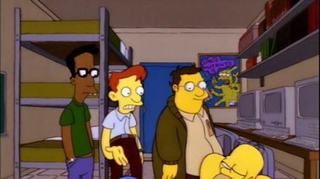 Homer Goes to College