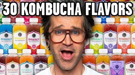 We Tried EVERY Kombucha Flavor (2023) - Episode 74 poster and promotional image