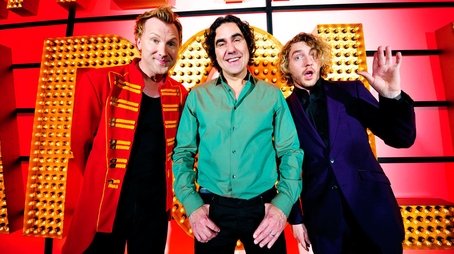 Micky Flanagan, Seann Walsh, Jason Byrne (2011) - Episode 1 poster and promotional image