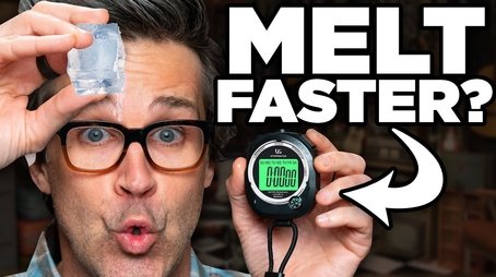 Melting Ice Cubes Using Our Bodies - Good Mythical More (2022) - Episode 1891 poster and promotional image