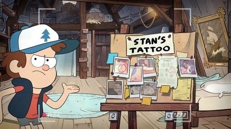 Dipper erforscht das Unerklärliche - Gronkel Stans Tattoo