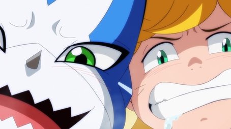 Share Your Power With Me. The Meeting of Rei and Hackmon. (2017) - Episode 22 poster and promotional image