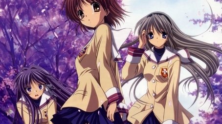 Clannad (2007) - Season 1 poster and promotional image