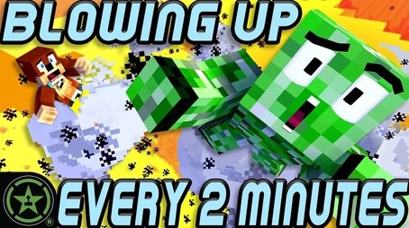 Episode 425 - Minecraft BUT Every 2 Minutes we Explode! (2020) - Episode 24 poster and promotional image
