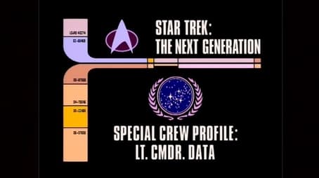 Mission Logs Jahr Sechs - Spezielles Crew Profil: Lt. Commander Data