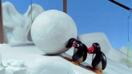 Ein Riesenschneeball