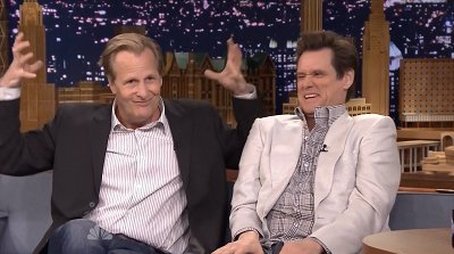 Jim Carrey, Jeff Daniels, Taylor Schilling, Ed Sheeran (2014) - Episode 72 poster and promotional image