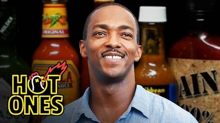 Anthony Mackie Quotes Shakespeare While Eating Spicy Wings (2021) - Episode 6 poster and promotional image