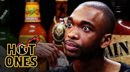 Jay Pharoah Has a Staring Contest While Eating Spicy Wings (2016) - Episode 26 poster and promotional image