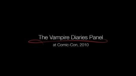 The Vampire Diaries Panel at Comic-Con 2010 (2011) - Episode 17 poster and promotional image