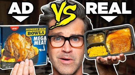 Frozen Food Ads vs. Real Life Food (Test) (2021) - Episode 6 poster and promotional image