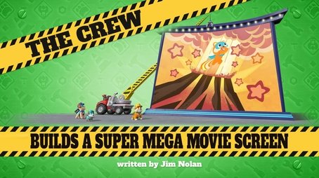 The Crew Builds a Super Mega Movie Screen (2025) - Episode 6 poster and promotional image