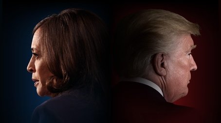 The Choice 2024: Harris vs. Trump (2024) - Episode 11 poster and promotional image