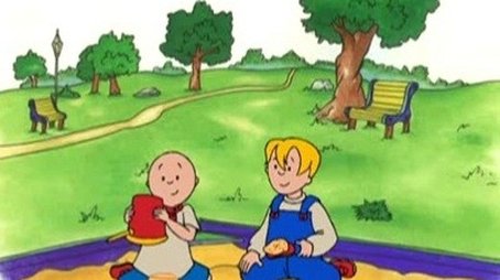 Caillou Makes a New Friend (1998) - Episode 38 poster and promotional image