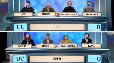 UCL v Open University (2025) - Episode 32 poster and promotional image