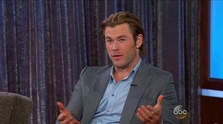 Chris Hemsworth; Artie Lange; Jane's Addiction (2013) - Episode 140 poster and promotional image