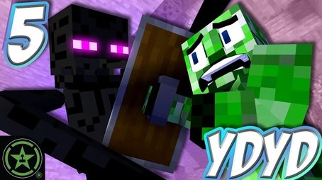 Episode 420 - "Hunting" Enderman in Minecraft (Ya Dead, Ya Dead 3 Part 5) (2020) - Episode 19 poster and promotional image