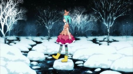 Tsukimonogatari: Yotsugi Doll (4) (2014) - Episode 21 poster and promotional image