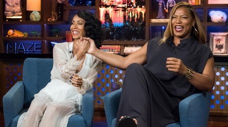 Queen Latifah & Jada Pinkett Smith (2017) - Episode 122 poster and promotional image