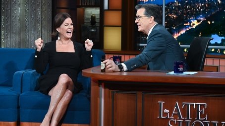 George Stephanopoulos, Marcia Gay Harden (2022) - Episode 21 poster and promotional image