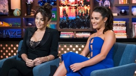 Lea Michele; Bethenny Frankel (2018) - Episode 76 poster and promotional image