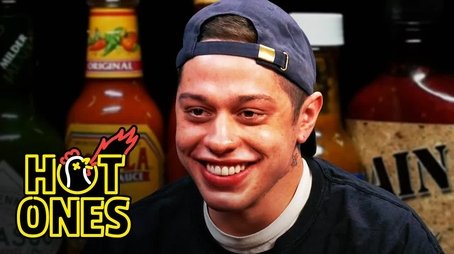 Pete Davidson Drips with Sweat While Eating Spicy Wings (2020) - Episode 5 poster and promotional image